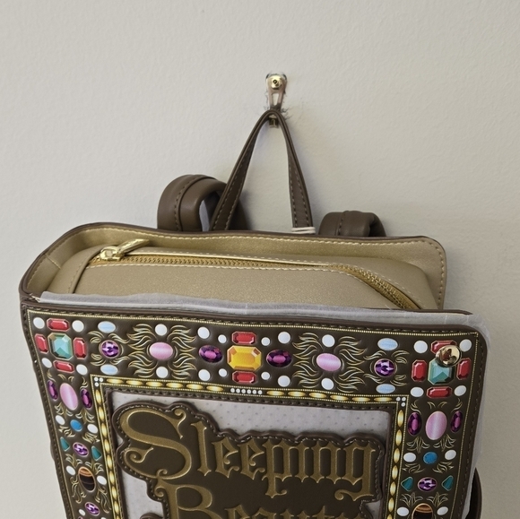 Loungefly Sleeping Beauty Pin Collector Backpack - Picture 10 of 14